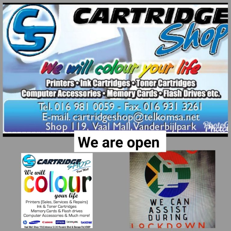 About Us Cartridge Shop Vaal Mall